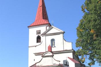 Kostel sv. Bartoloměje v České Bělé ( © Pavel Vítek 09/2018)