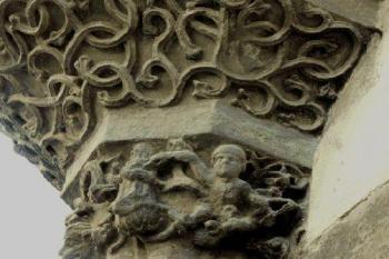 Detail arkýře z 15. století (© Milan Caha, 05/2007)