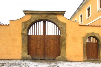 Bývalá křižovnická rezidence v Tursku ( © Pavel Vítek 01/2019)