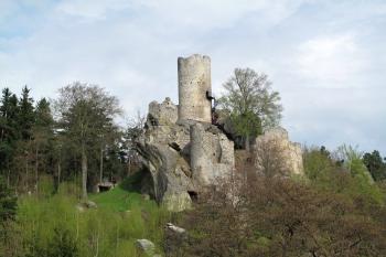 celkový pohled na hrad ( © Jan P. Štěpánek 04/2013)