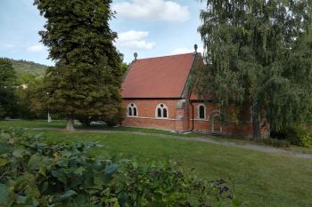 Mar. Lázně - anglikánský kostel (© Simona Kidlesová 09/2019)