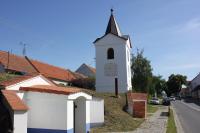 zvonice s kaplí sv. Rocha a sv. Rozálie