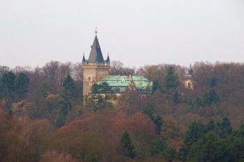 pohled z hradu Starý Stránov (© Rodochrozit, 04/2013)