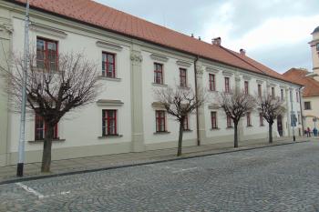Záp.průčelí Pánského domu /zámku, tvrze?/ (© Dušan Dohňanský 02/2021)