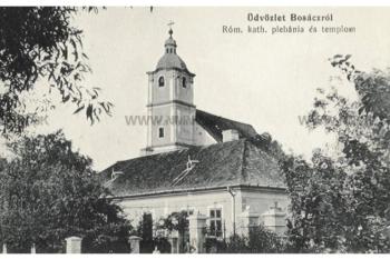 dobová pohlednice (© zdroj: http://www.region.nmnv.sk/o_bosaca.html)