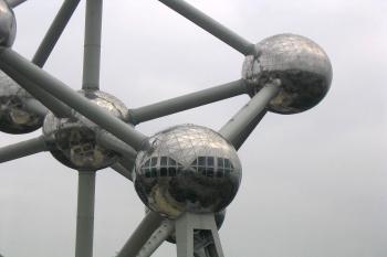 Atomium v Bruselu ( © Pavel Vítek 07/2017)