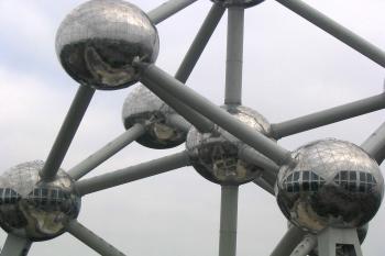 Atomium v Bruselu ( © Pavel Vítek 07/2017)