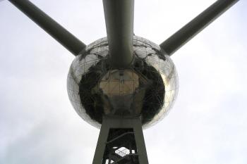 Atomium v Bruselu ( © Pavel Vítek 07/2017)