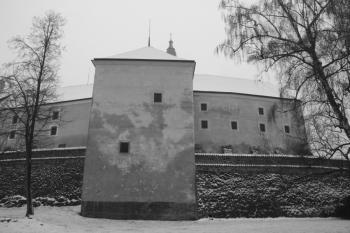 Hradební věžice v západní části zámku ( © Ivan Grisa 12/2009)