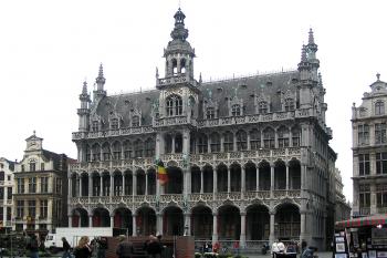 Královský dům na náměstí Grande Place v Bruselu  ( © Pavel Vítek 09/2017)