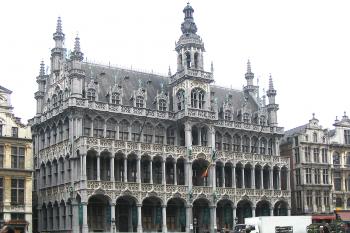 Královský dům na náměstí Grande Place v Bruselu  ( © Pavel Vítek 09/2017)