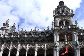Královský dům na náměstí Grande Place v Bruselu  ( © Pavel Vítek 09/2017)