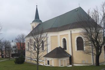 Boží Dar-kostel (© Milan Limax 01/2022)