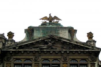  Domy na náměstí Grand Place v Bruselu ( © Pavel Vítek 09/2017)
