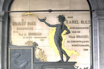  Domy na náměstí Grand Place v Bruselu ( © Pavel Vítek 09/2017)