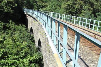 Železniční viadukt v Mimoni ( © Pavel Vítek 09/2019)