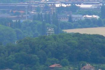 rozhledna z Lhotky u Berouna (© Jan Borek, 07/2011)
