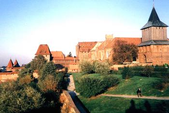 Hrad Malbork v severním Polsku (© Pavel Vítek 08/2004)