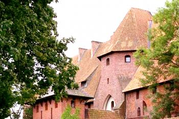 Hrad Malbork v severním Polsku (© Pavel Vítek 08/2004)