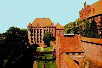 Hrad Malbork v severním Polsku (© Pavel Vítek 08/2004)