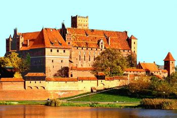 Hrad Malbork v severním Polsku (© Pavel Vítek 08/2004)