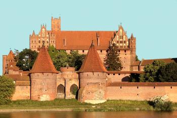 Hrad Malbork v severním Polsku (© Pavel Vítek 08/2004)