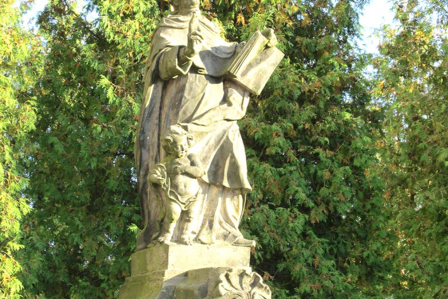 socha sv. Vincence Ferrerského