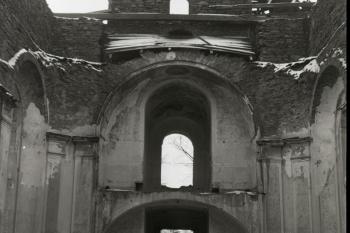 Kostel po r. 1945 ( zdroj: NPÚ Ostrava)