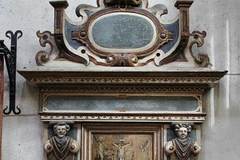 Renesanční epitaf na severní stěně vnitřní severní boční lodi (© Ivan Grisa, 09/2008)