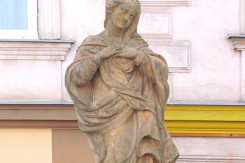 Socha Panny Marie v Olomouci - Pavlovičkách ( © Pavel Vítek 10/2019)