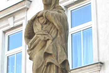 Socha Panny Marie v Olomouci - Pavlovičkách ( © Pavel Vítek 10/2019)