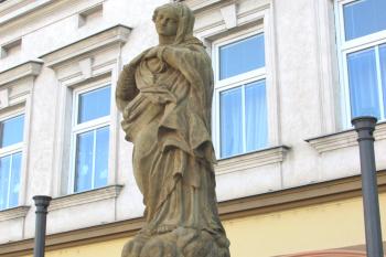 Socha Panny Marie v Olomouci - Pavlovičkách ( © Pavel Vítek 10/2019)