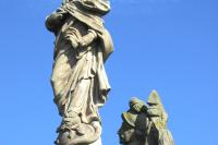 sousoší Panny Marie, sv. Floriána a sv. Jana Nepomuckého