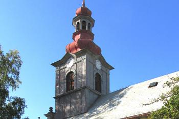 Kostel Nejsvětější Trojce ve Velenicích u Zákup ( © Pavel Vítek 09/2019)