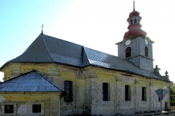 Kostel Nejsvětější Trojce ve Velenicích u Zákup ( © Pavel Vítek 09/2019)