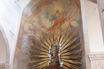 oltář s Tismickou Madonou ( © Milan Caha 09/2008)