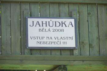 Tabule na rozhledně (© M.Čada 03/2011)
