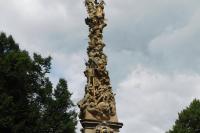 sloup se sousoším Nejsvětější Trojice