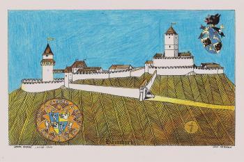 Házmburk od severu- celkový pohled (© jan heřman, 08/2013)