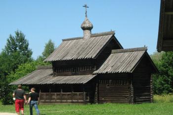 Veliký Novgorod v Rusku - skanzen (© Pavel Vítek 03/2020)