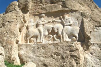 Nekropole Naqsh-e Rostam v Íránu (© Pavel Vítek 05/2016)