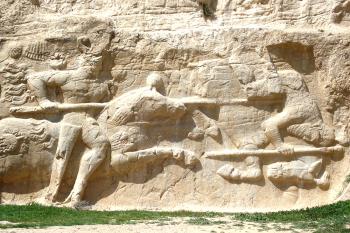 Nekropole Naqsh-e Rostam v Íránu (© Pavel Vítek 05/2016)
