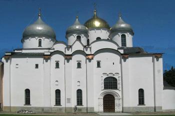 Chám sv. Sofie v ruském Velikém Novgorodu (© Pavel Vítek 06/2018)