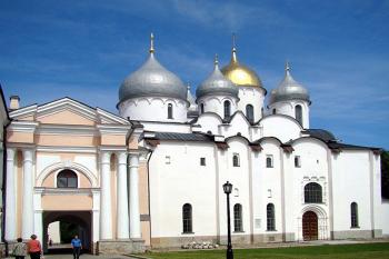 Chám sv. Sofie v ruském Velikém Novgorodu (© Pavel Vítek 06/2018)