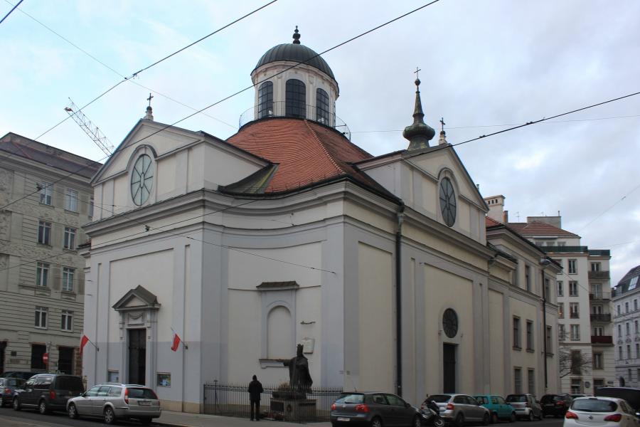 císařský špitál s kostelem sv. Kříže