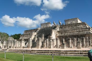 Bývalé indiánské město Chichen Itzá v Mexiku (© Pavel Vítek 07/2003)