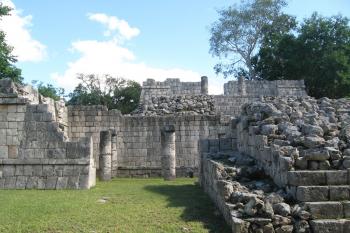 Bývalé indiánské město Chichen Itzá v Mexiku (© Pavel Vítek 07/2003)