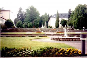 Lázně Bad Alexandersbad v bavorských Horních Frankách (© Pavel Vítek 05/2001)