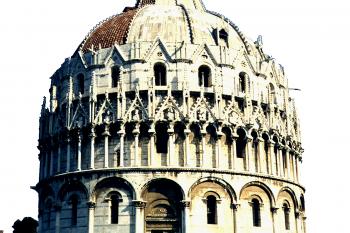 Baptisterium na Náměstí zázraků v italské Pisa (© Pavel Vítek 05/2001)