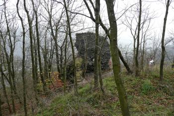 Zřícenina hradu Himlštejn (© aleshwarrior, 11/2013)